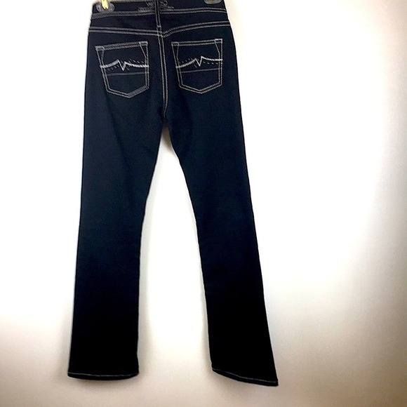 Cimarrons women's black denim Jeans see sizing in description - Picture 2 of 11